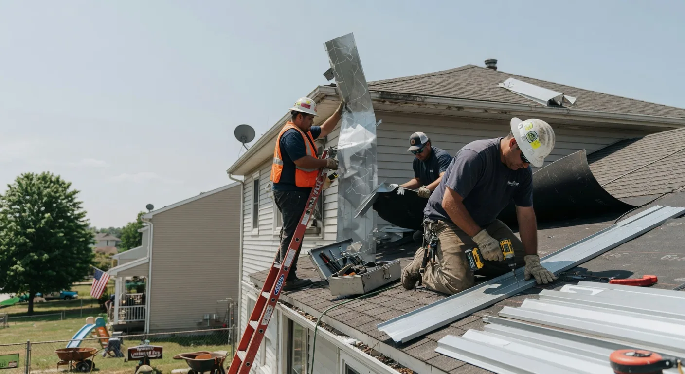 Metal Roof Repair in Clintonville, PA
